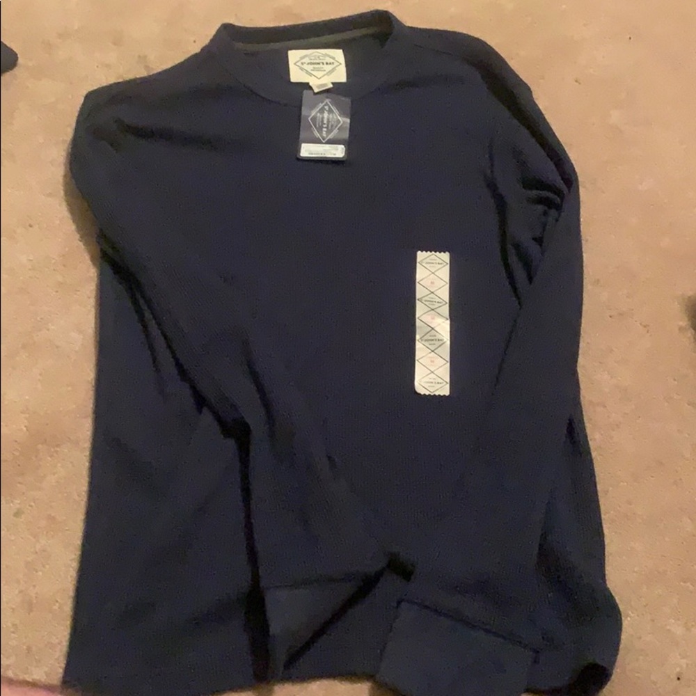 2 Brand new St. John’s bay long sleeve shirts!